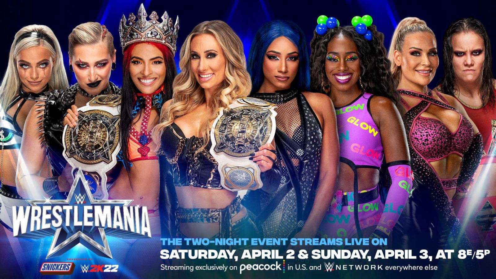 WWE WRESTLEMANIA 38 NIGHT TWO PREDICTIONS Fatal Four Way Match for the WWE Womens Tag Team Championships (April, 3rd 2022) Catties Womens Wrestling